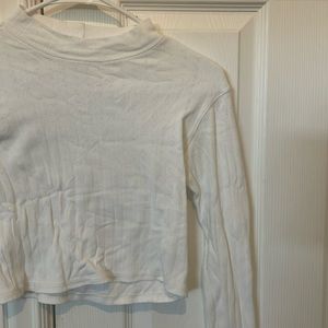 Plain white long sleeve